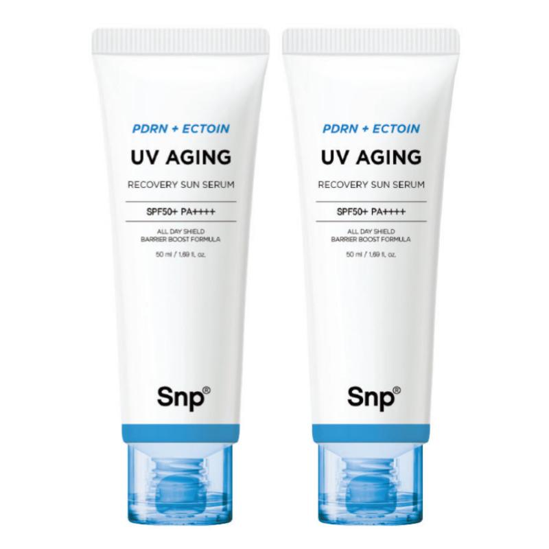 

SNP PDRN Ectoin UV Aging Recovery Sun Serum 50ml × 2