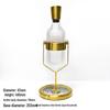 Shangqi Glass Rocking Wine Decanter with Stainless Steel Filter