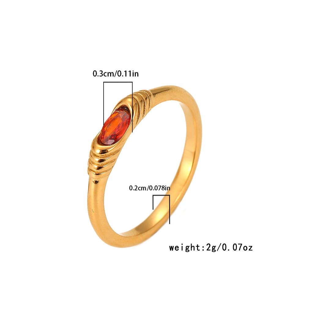 Stainless Steel Retro Ring for Women Does Not Fade, High-end Ring, Niche Stacked Ring Fashion