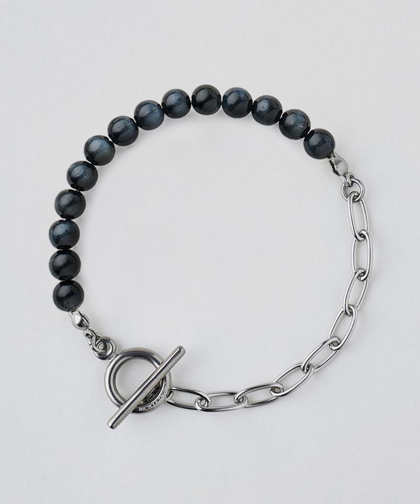 Bicycletrophy Bt Gemstone Bracelet 01 (2 Types / 6Mm Black Tiger Eye Grade Aa)