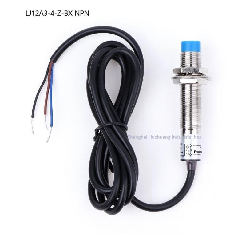 

1PCS Metal M12 Metal Induction Limit Sensor Proximity Switch LJ12A3-4-Z/BX NPN LJ12A3-4-Z-BY PNP
