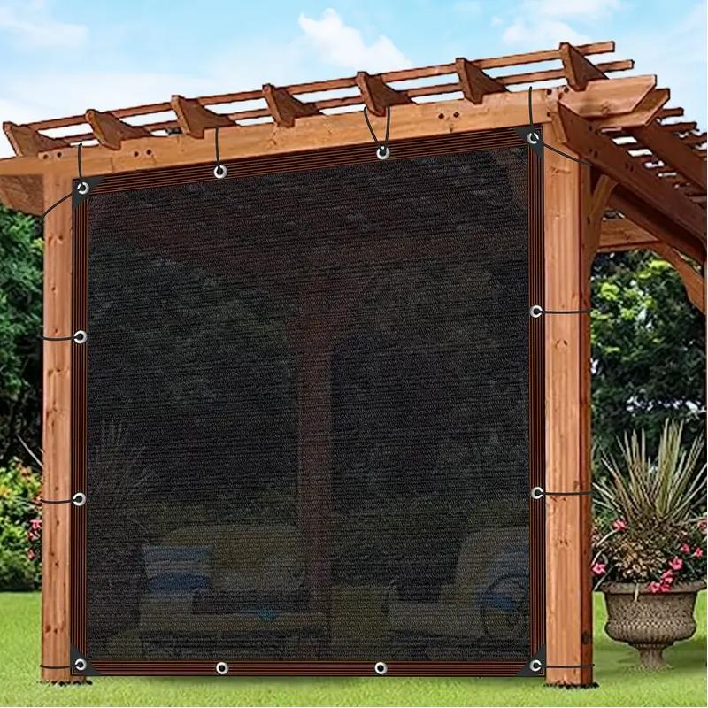 

Черная солнцезащитная сетка для улицы, для двора, теплоизоляция и защита от солнца, материал - полиэтилен, солнцезащитный парус 2x3m