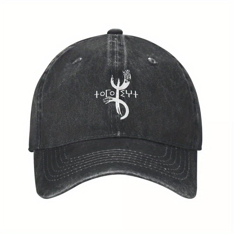 Amazigh Summer Symbol of Freedom Tifinagh Hat with Amazigh Script Lightweight Summer Hat Baseball Cap for Men