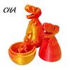 Dinosaur Stress Relief Toy 3D Printed Egg Toy, Articulated Tyrannosaurus Fidget for Desk Decor Relief, Desktop Ornament Home Office Collectible Model