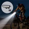 Solar Headlight – Bike Light, USB Charging Lamp | Outdoor Night Riding Accessory with High and Low Beam , Built-in Speaker for Mountain Cyc