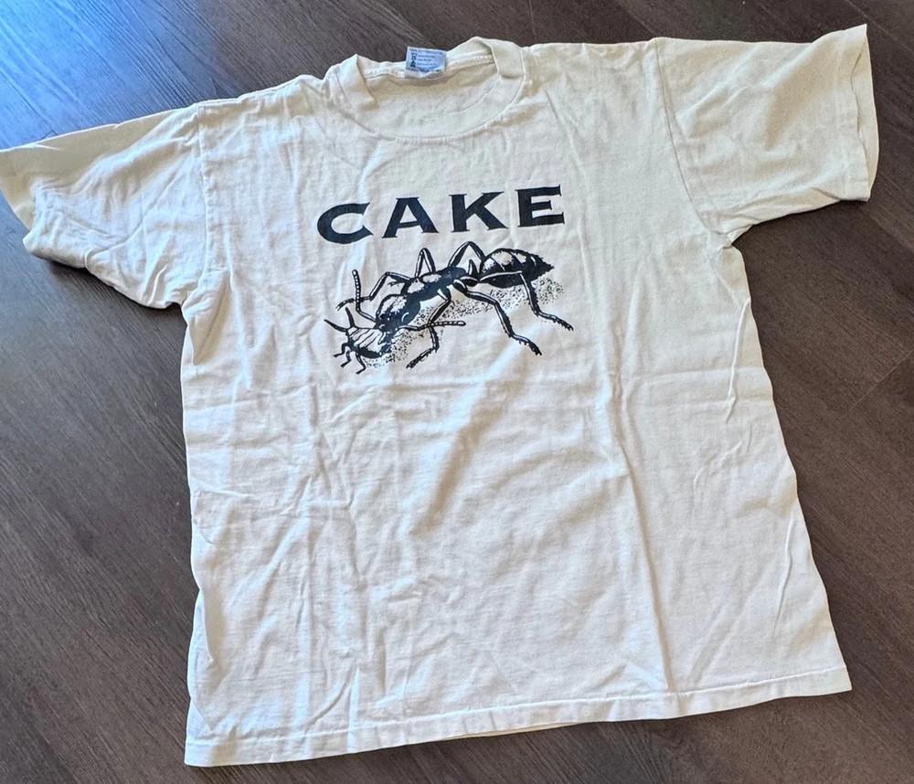 VTG Cake Band Collection Gift For Fan White All Size T-Shirt OB375 Unisex T-Shirt XXXXL 1950₽