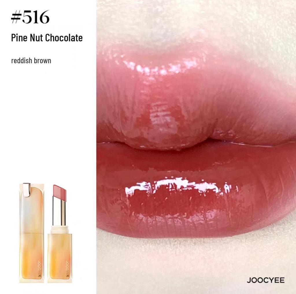 Joocyee Radiant Glossy Lip Jelly - New Mirror Shine Toffee Lipstick
