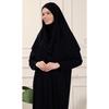 One Piece Easy-to-Use Self-Contained Prayer Dress with Headscarf