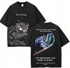 T-shirt Lavé pour Amoureux d'Anime Fairy Tail Vêtement pour toute l'année personnalité de haute qualité Vêtements Grande Taille Unisexe Nouveau Modèle T-shirt pour Couples
