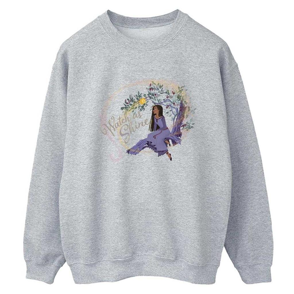 Wish Damen/Damen Uhr Lass uns strahlen Sweatshirt