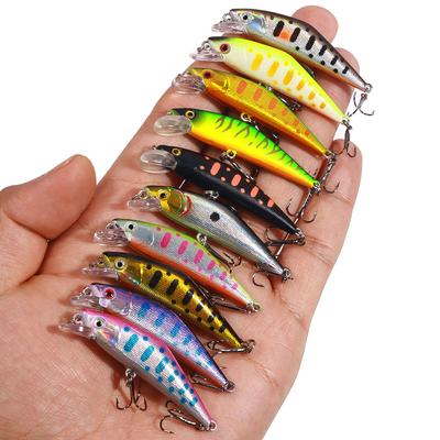 Long Shot Sinking Minnow rybárska návnada 5,7 cm 3,4 g Set Wobler Crankbait Isca umelá tvrdá návnada Kapor Mini rybárske návnady Pesca Tackle