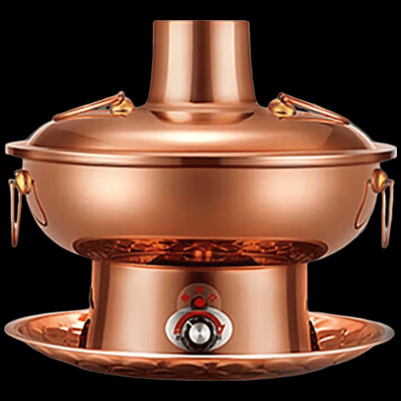 ZHOUYUEHENGSHENG Old Beijing Copper Hot Pot