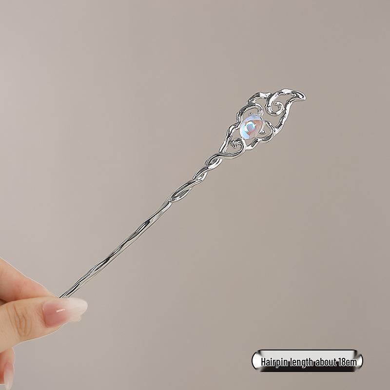 Vintage Chinese Style Hairpin for Updos - Elegant Retro Hair Stick with Tassel for Qipao