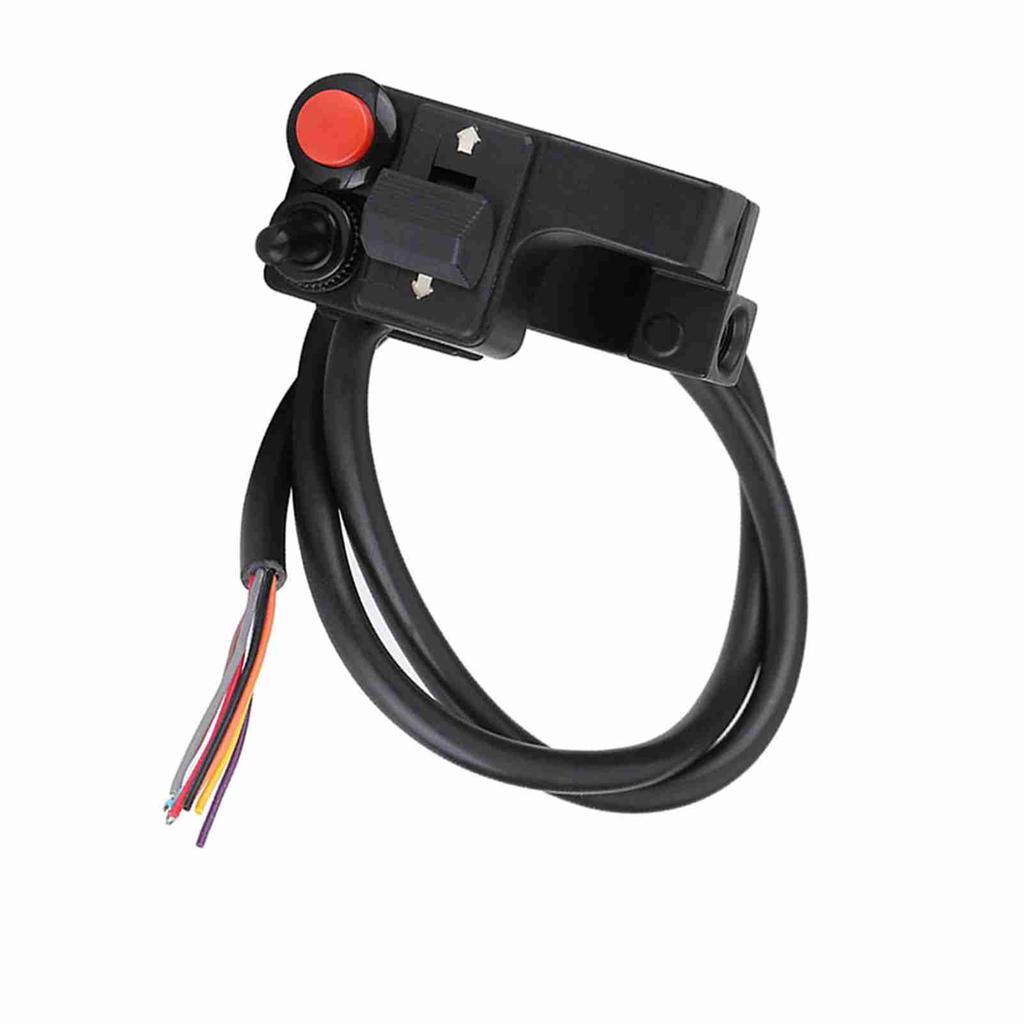 22mm Motorcycle ATV Handlebar Headlight Mount Push Horn Turn Switch for GS
