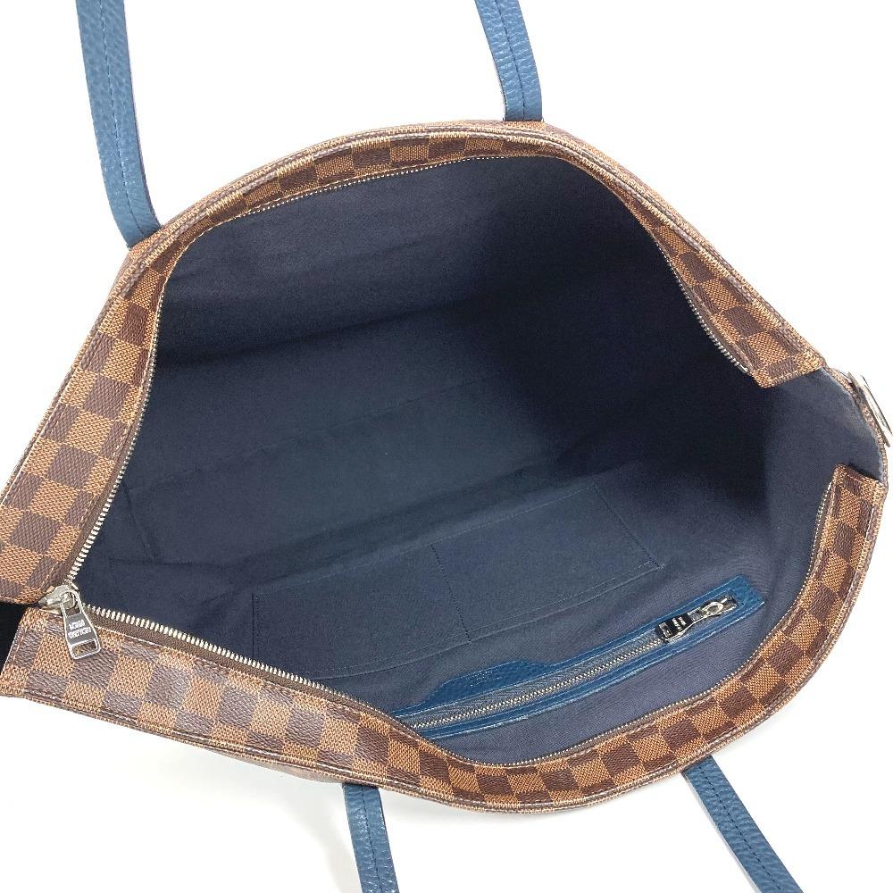 Louis Vuitton N41242 Damier Cabas Bag Tote Bag Large Shoulder Bag Brown/Navy