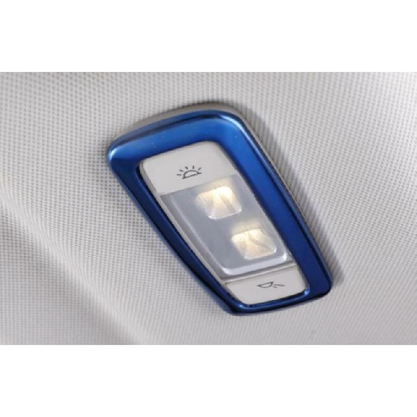 For 2018- BMW X3 G01 X4 G02 Blue Steel Rear Reading Light Lamp Frame Trim