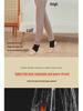 Velvet-Filled Silk Leggings: High-Waist, Slim Fit Winter Pants for Warmth and Style
