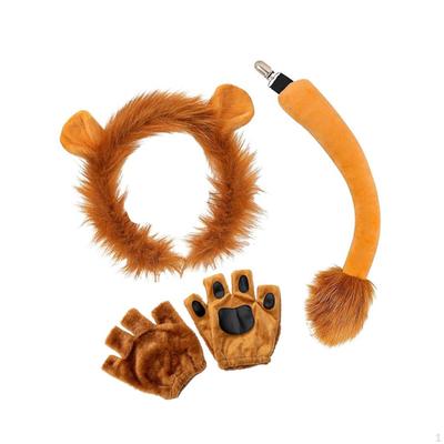 Halloween Lion Costume Set Cosplay Supplies for Holiday Carnival