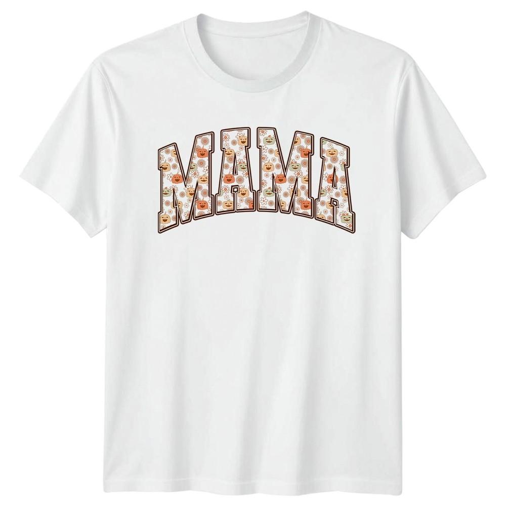 Mama Motherhood Autumn Fall Unisexs Unisexs TShirt Graphic Tee S