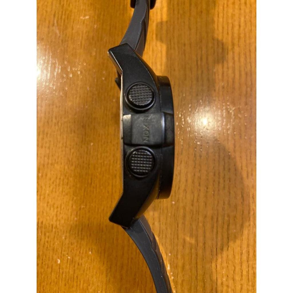 Used [Junk item] NIXON THE UNIT watch BLACK
