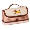 Big House Shape PU Stationery Bag PU Leather Waterproof Large Pencil Pouch  Stationery Holder