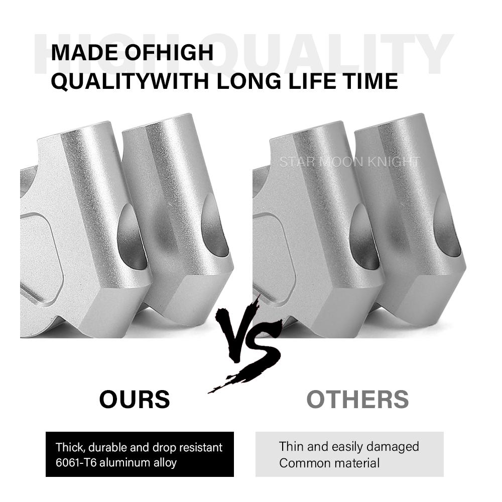 Motorcycle Handle Bar Riser Clamp Extend Handlebar Adapter Mount For BMW R 1200 GS LC R1200GS Adventure ADV R1250GS S1000XR