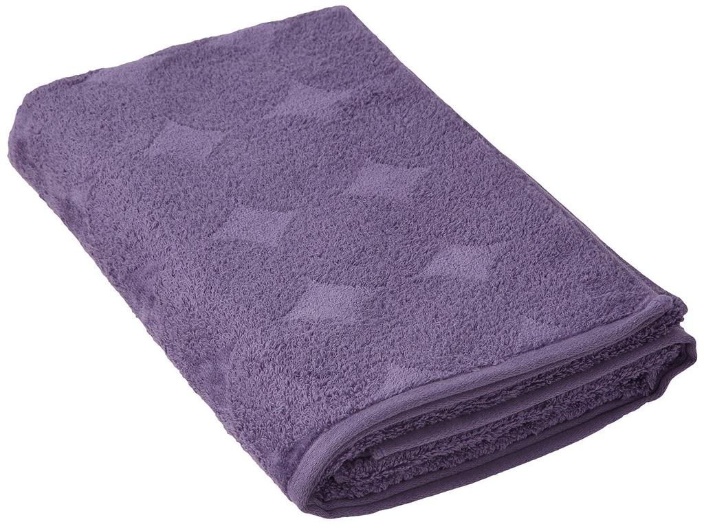 Tanaka Sangyo Imabari Towel Menka Mature Mauve Bath Towel, approx. 65 x 130 cm