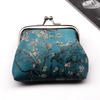 Vintage Women Printing Coin Purses Girl Hasp Zero Wallet Ladies Clutch Change Purse Female Mini Money Bag PU Leather Wallet