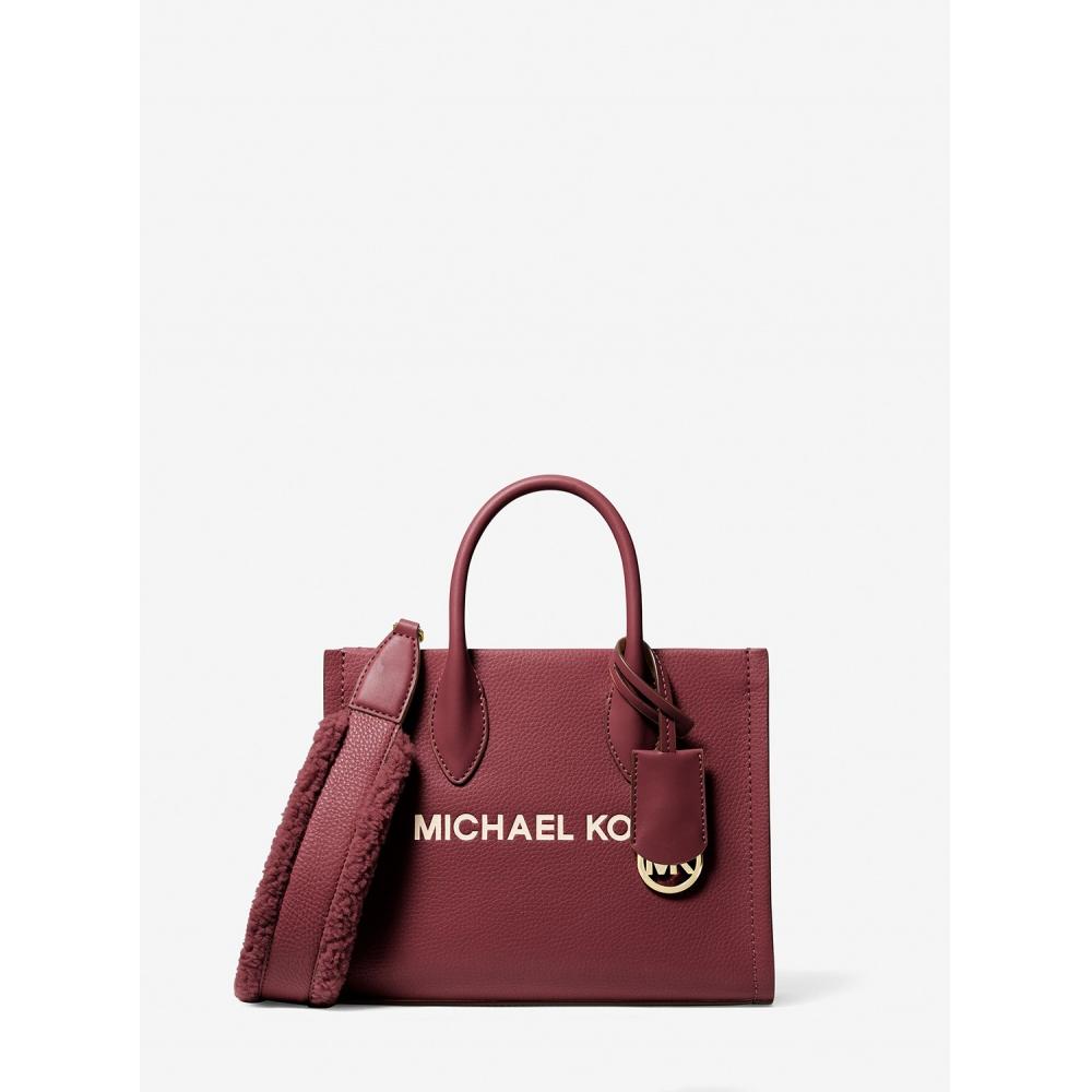 

Michael Kors Mirella Pebbled Leather Crossbody Маленькая 35f4g7zc5l635 Oxblood F