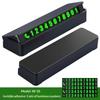 Temporary Parking Car Number Plate Luminous Clear Display Phone Contact Card Universal Auto Accessory for Drivers