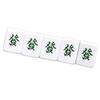 Colorful Mini Mahjong Tile Magnets 4/5Pieces Set for Refrigerator and Office Decors Miniature Board Game Charm Magnets B03E
