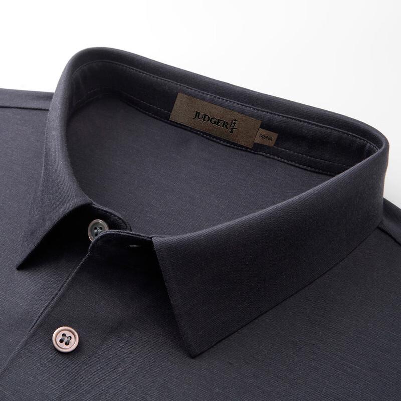 

Zhuangji Men s Acetate & Silk Blend Business Casual Polo Shirt 185/100A