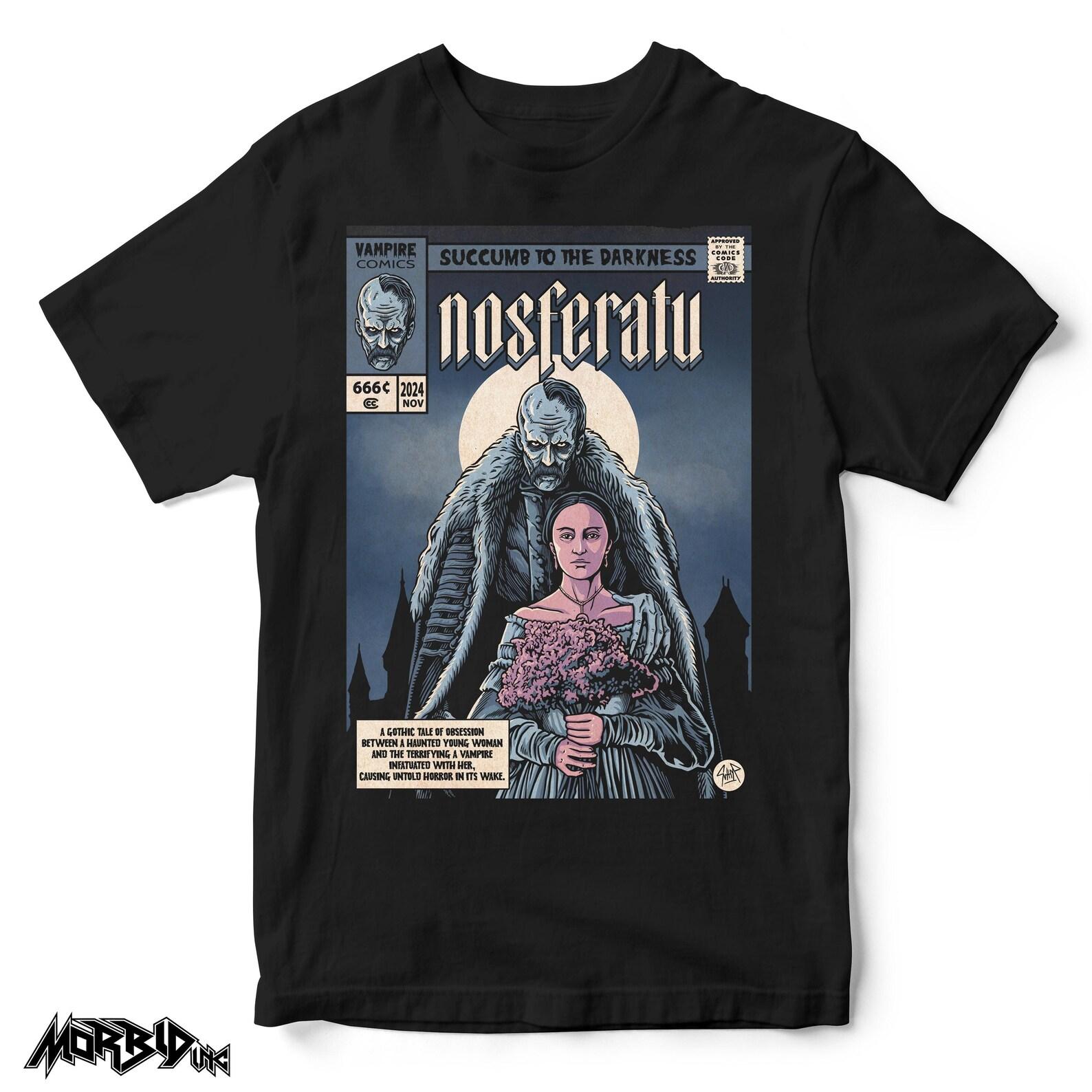Unisex Nosferatu - Classic Vampire Horror Movies Graphic Tee 2XL