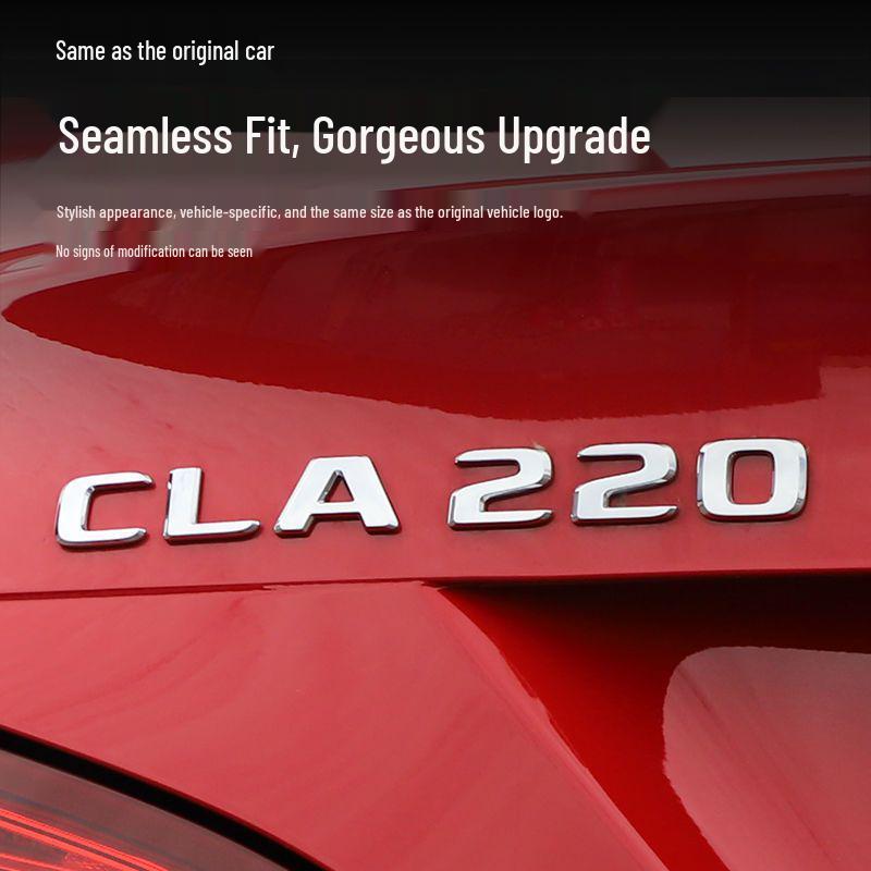 Mercedes CLA Car Emblem & Sticker Decoration for CLA260, CLA200, CLA45, CLA220, AMG.