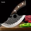 Kitchen Knife High Carbon Steel Forged Knife Professional Chef Cleaver Knife Meat Vegetables Fish Knives Cooking Tools