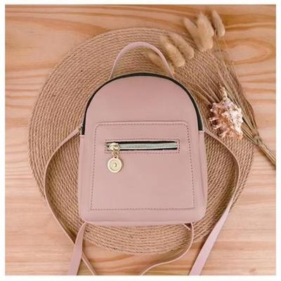 1 Pcs Korean Versatile Travel Bag Women's Backpack Small Bag Student Schoolbag Backpack Women's New Fashion
