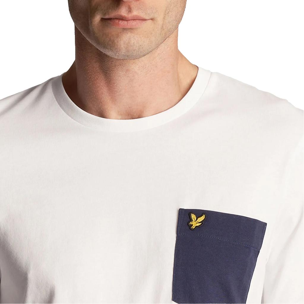 Lyle & Scott Mens Contrast Pocket T-Shirt