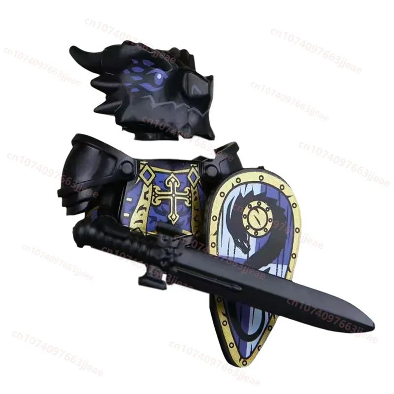 048 047 Undead Dragon Knight Bricks Anime Dragon Knights Building Blocks DIY Action Figure Collection Model Decor Doll Toy Gift