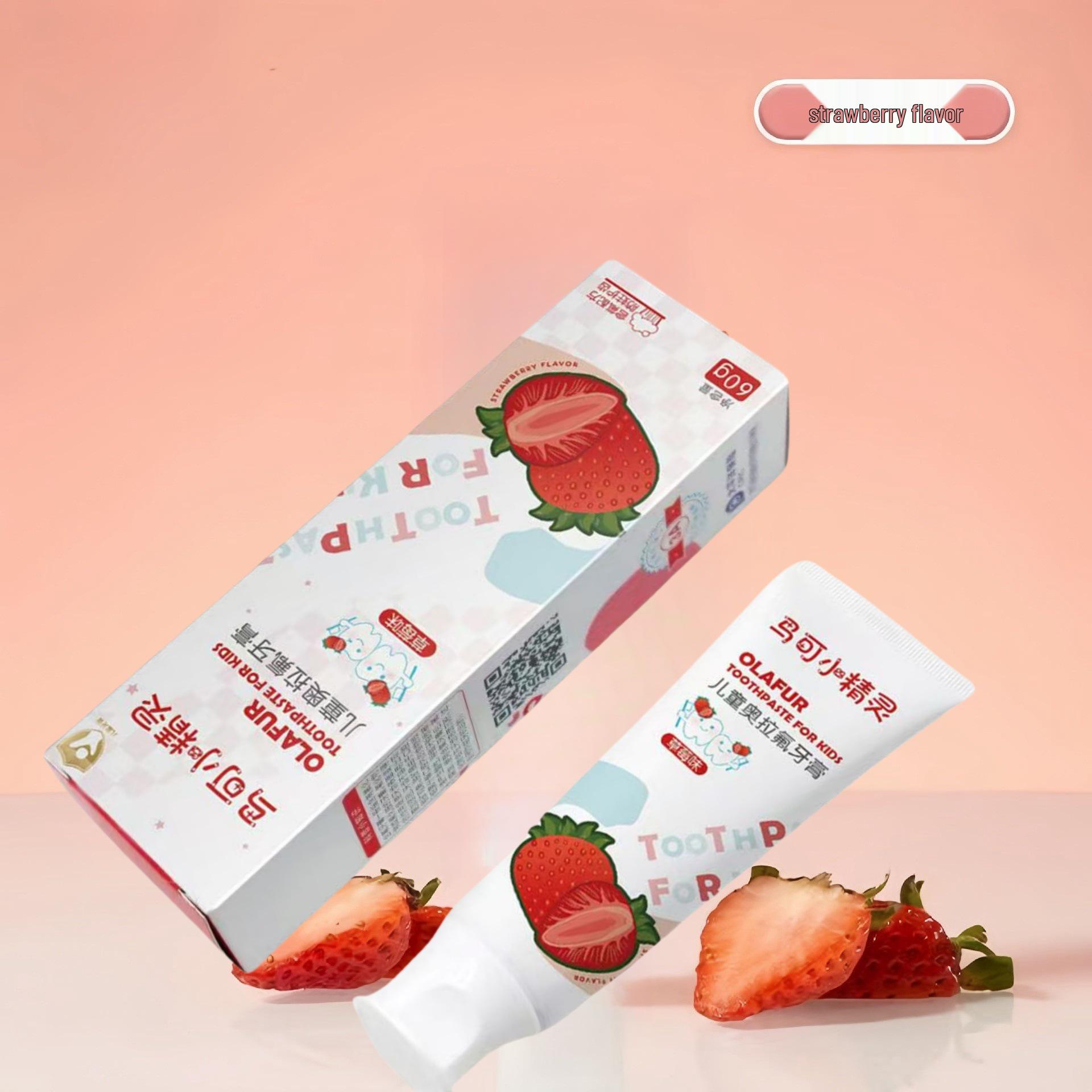 

Фруктовая фторсодержащая зубная паста для детей: Против кариеса, Пробиотик, Подходит для возраста 1-12+ 60g