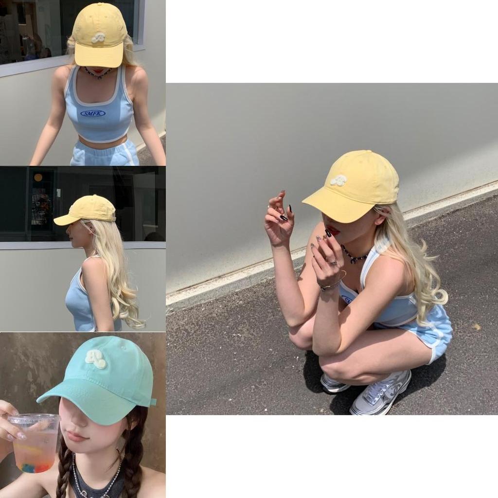 Stylish Embroidered Letter Baseball Cap For Women And Men In Vibrant Colors