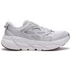 HOKA Clifton L Nimbus Cloud White Men Sneakers Grey 1160050-NCWT