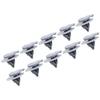 For Cooper R50 R52 R55 R56 Trim Clips 10Pcs For BMW