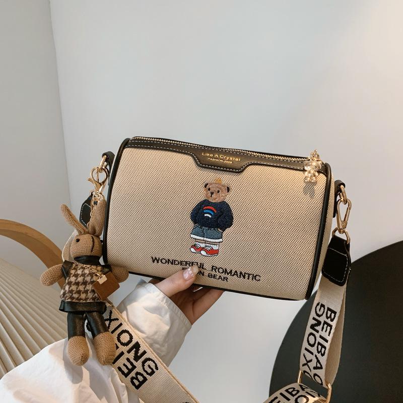 2025 Urban Crossbody Bag - Trendy European & American Cartoon Fashion for Women