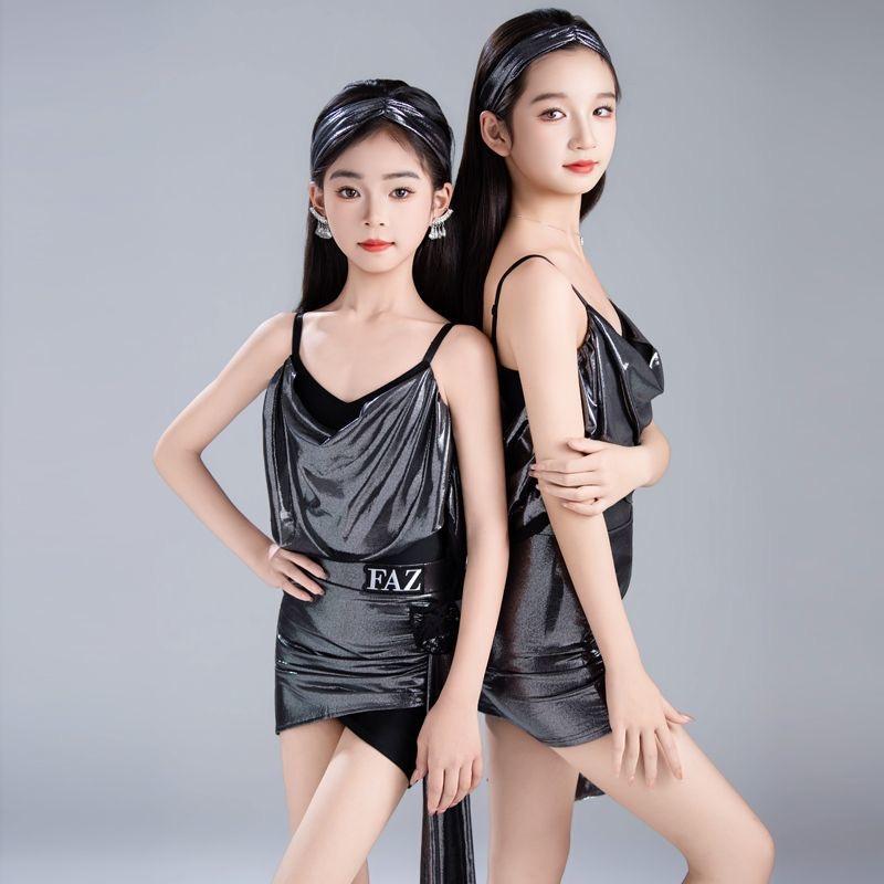 Latin Dance Clothing Women Sling Stage Costume New Latin Dance Suit Women's Dance Wear Latin Practice Wear Performance Accessory