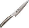 Satake Sangyo Messer Santoku Santoku Hergestellt aus Vollstahl Gen Masamune Set Messer/Schälmesser/Kleines Messer, Japan, Stahl,