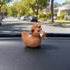 Yousheng Mammoth Duck Figurine, 3D Printed Duck Ornament, Funny Mammoth Duck Statue, Novelty Desktop Decoration for Home Table
