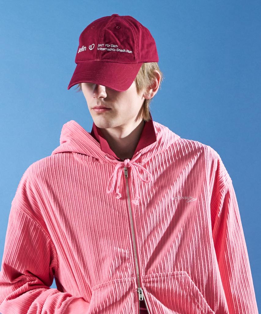 MOONSUN M.C Berlin 247 Ball Cap / Burgundy