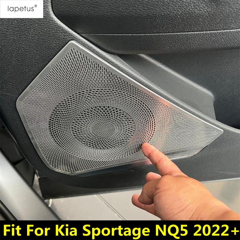Autotür Lautsprecher Säule Horn Audio Sound Rahmen Panel Dekoration Abdeckung Zierleiste Für Kia Sportage NQ5 - 2025 Zubehör Innenraum
