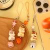 1/3 Pezzi Catenella Portachiavi Ciondolo Gatto Carino Versatile Campanellino Stella Ciondolo Gatto 3D Cartone Animato Portachiavi Ciondolo Borsa