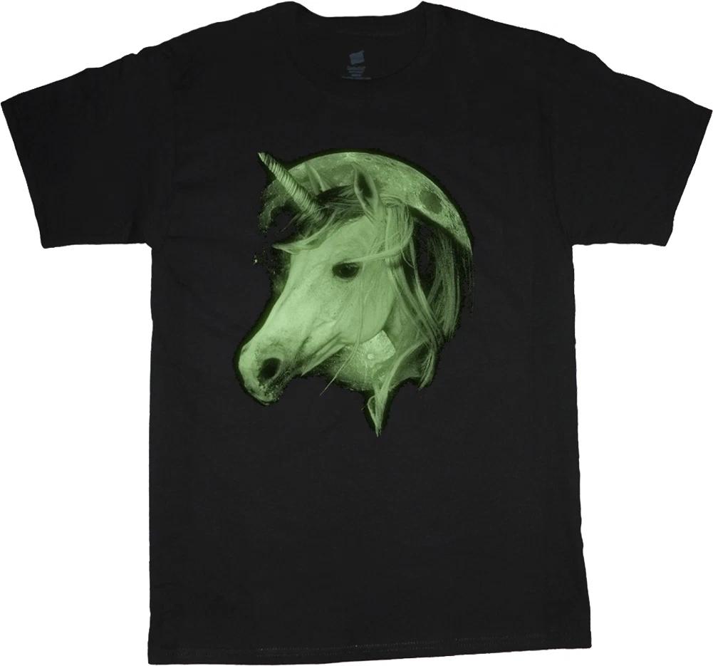 Glow In the Dark T-shirt Mens Halloween Costume Skeleton Skull T-Rex Zombie Tee XS